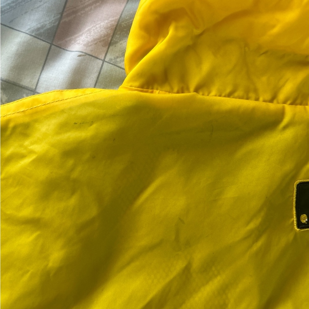New York Yankees Pro Player Vintage Yellow / Navy Windbreaker - Size Large - Picture 11 of 12